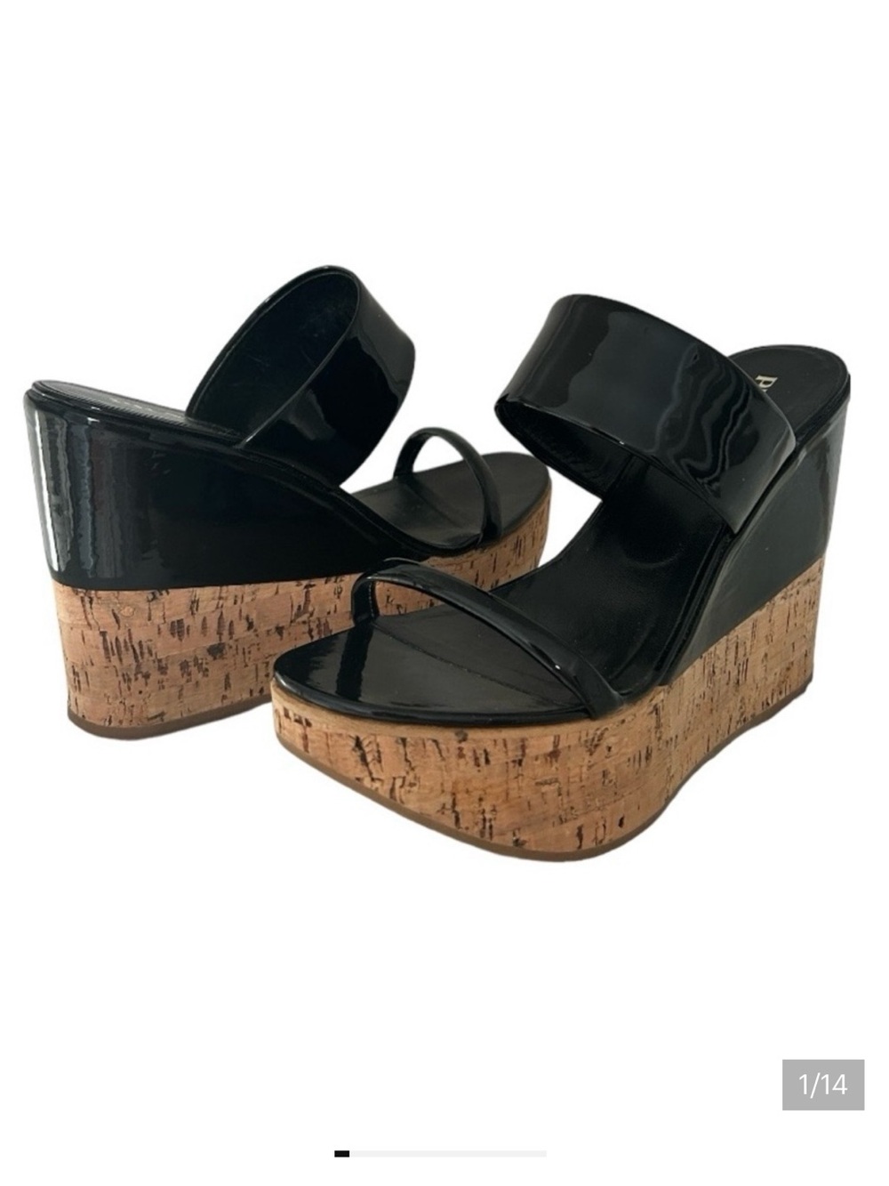 PRADA Platform Wedges 💥